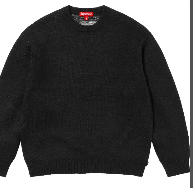 Black M Grey XL Dark Orange Sweater L S 1008